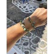 Semi precious Heart Necklace/bracelet