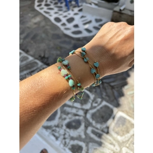 Semi precious Heart Necklace/bracelet