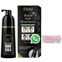 Hair color shampoo dexe