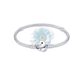 Silver lion king charm bracelet