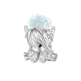Highland cow charm