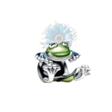Wrap around frog charm