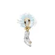 Cinderellas clear glass slipper