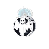 Round ghost charm