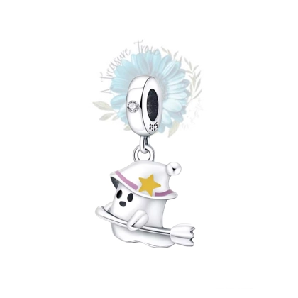 Ghost witch charm Ghost witch charm