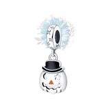 White pumpkin charm
