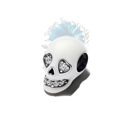 White skull charm White skull charm