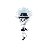 Dancing skeleton charm