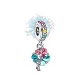Family tree glass charm