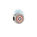 Captains shield round charm