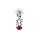 Reindeer head charm