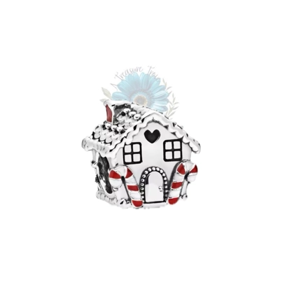 Candy cane gingerbread house charm Candy cane gingerbread house charm