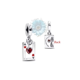 Queen of hearts charm