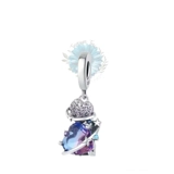 Two hearts and stars charm