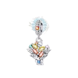Autumn bouquet charm