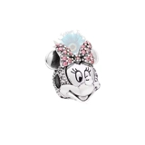 Minnie jewelled head charm