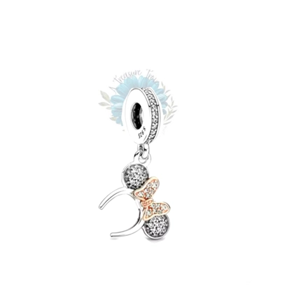 Jewelled Minnie ears charm Jewelled Minnie ears charm