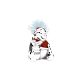 Winnie the Pooh Christmas charm