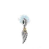 Angel wing charm