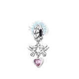 Double angel charm