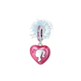Silhouette heart charm