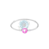 Silhouette charm bracelet