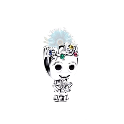 Jewelled groot charm Jewelled groot charm