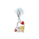 Double owl charm