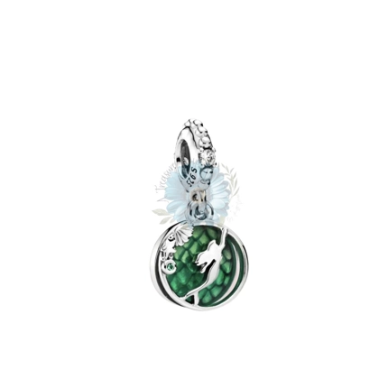Swimming Ariel charm