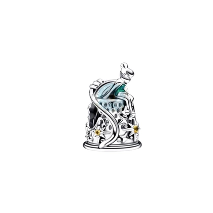 Tinkerbell on a thimble charm