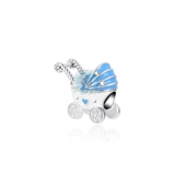 Pink/blue pram charm