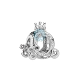 Cinderella open carriage charm