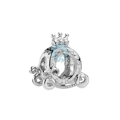 Cinderella open carriage charm Cinderella open carriage charm