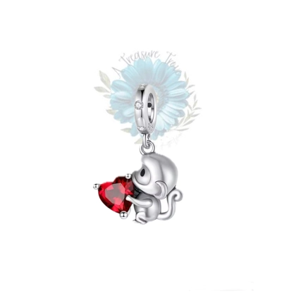 Monkey gem charm Monkey gem charm