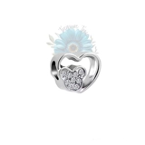 Mickey heart charm