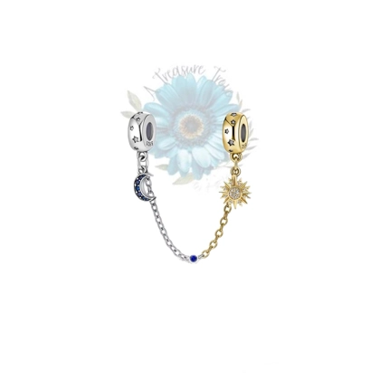 Sun and moon safety chain Sun and moon safety chain