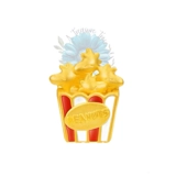 Peanuts popcorn charm