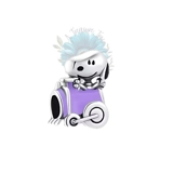 Snoopy train charm