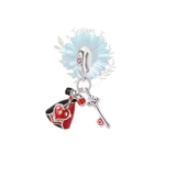 Queen of hearts dress and key charm