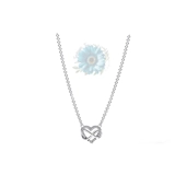 Infinity heart necklace