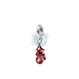 Upside down Spider-Man charm