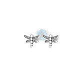 Dragon fly stud earrings