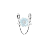 Star and moon safety chain