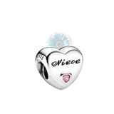 Niece heart charm