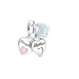 Mother and daughter dangle charm