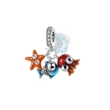 Starfish/fish/octopus dangle charm