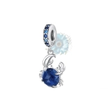 Blue crab charm