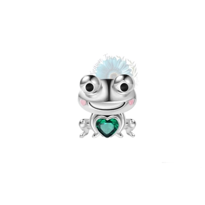 Frog gem charm Frog gem charm