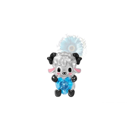 Sheep gem charm Sheep gem charm