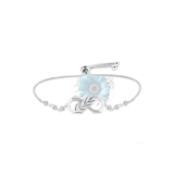 Infinity feather bracelets